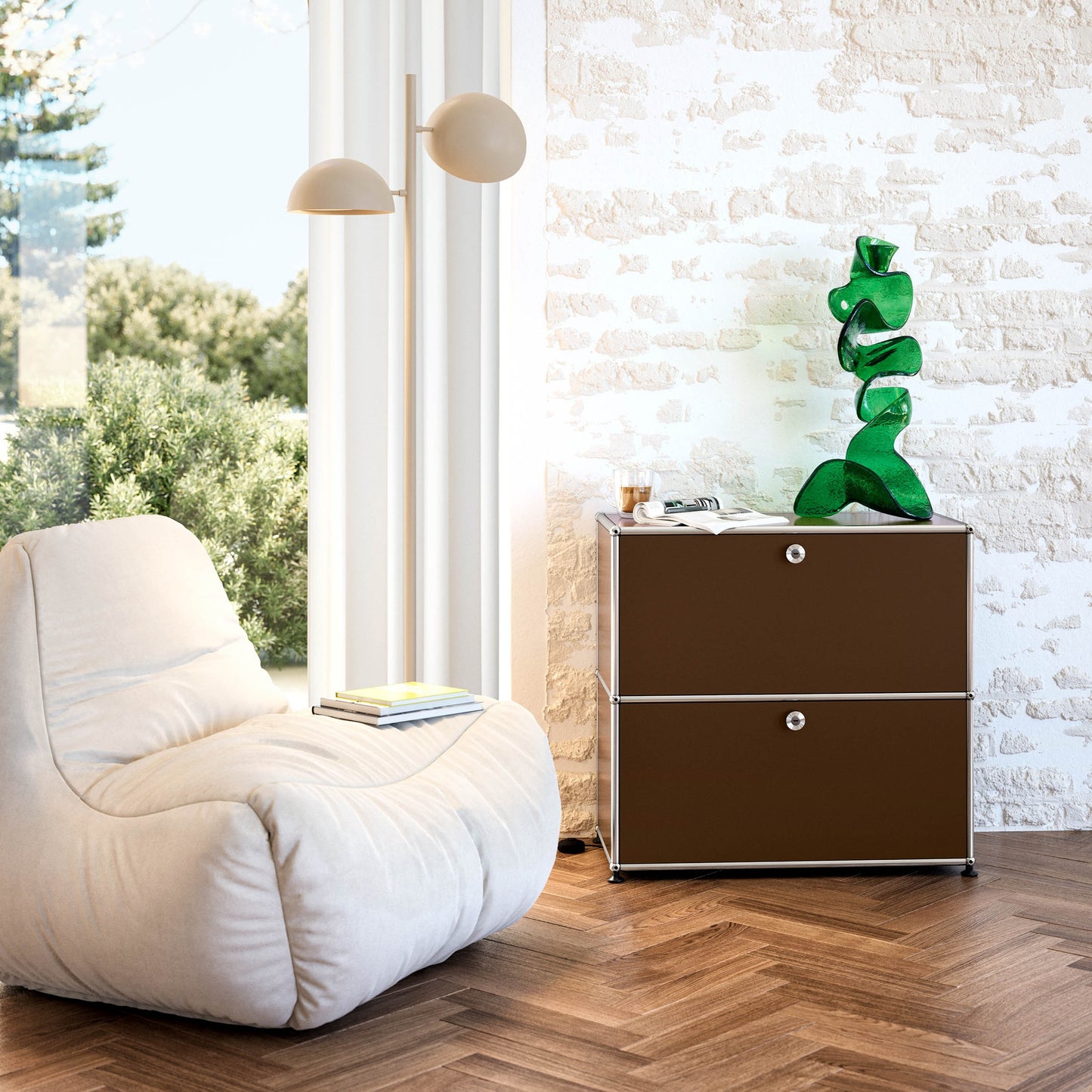 USM Haller Sideboard mit zwei Klapptüren