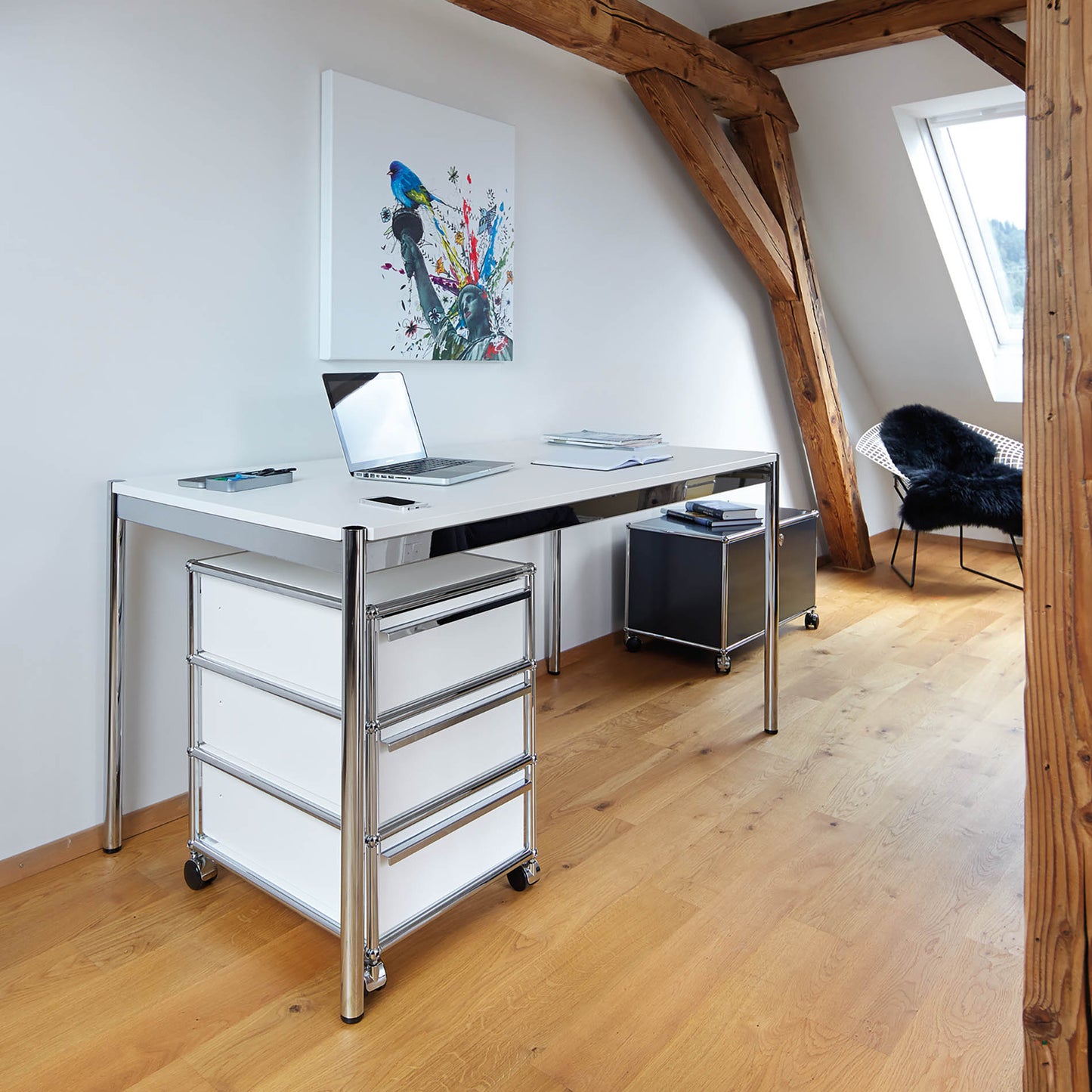 USM Haller Tisch, 150 x 75 cm