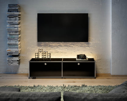 USM Haller E TV / Hi-Fi Sideboard mit indirekter Beleuchtung